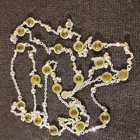 VTG Alfani Macy's Brand 60" Station Chain Necklace - Picture 8 of 8